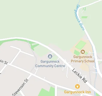 map for Gargunnock Primary School