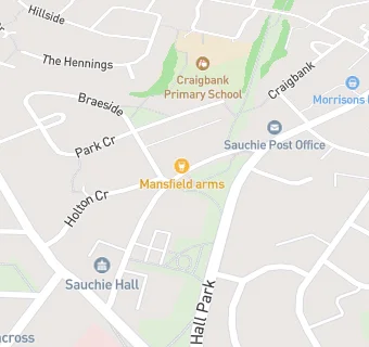 map for Sauchie Community Group