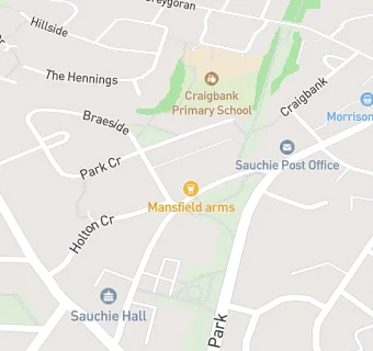 map for Mansfield Arms