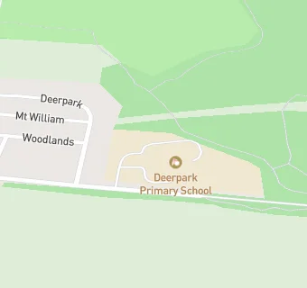 map for Deerpark Primary School