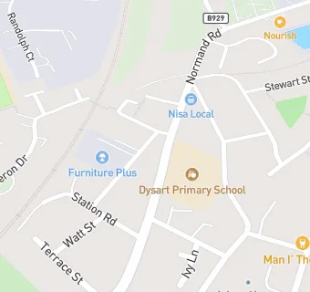 map for Dysart Primary School