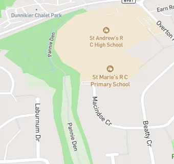 map for St Marie's After School Club