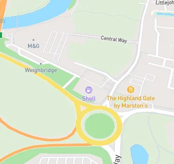 map for Kildean Service Station