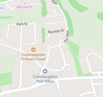 map for Coalsnaughton Village Hall