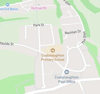 map for Coalsnaughton Primary School