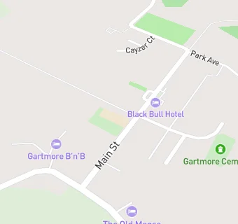 map for Gartmore Primary School