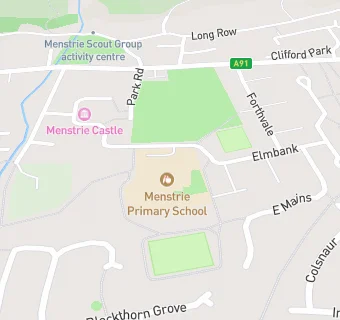 map for Menstrie Primary School