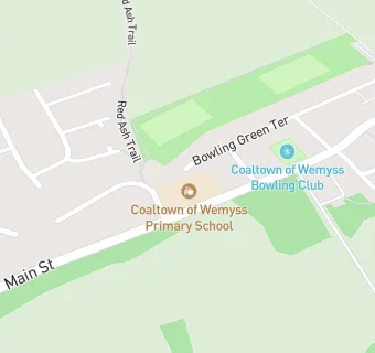 map for Coaltown of Wemyss Primary School