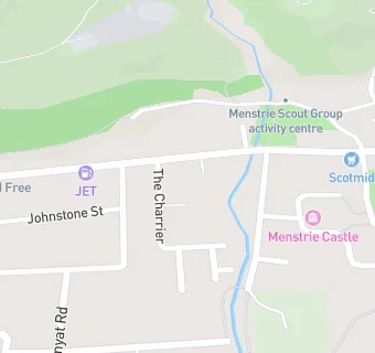 map for Menstrie House