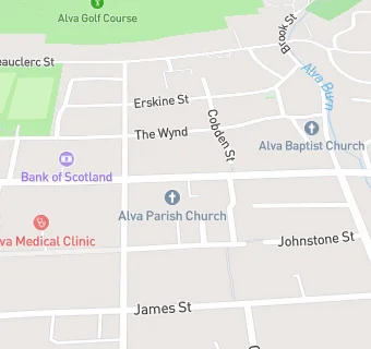 map for Alva Dental Centre