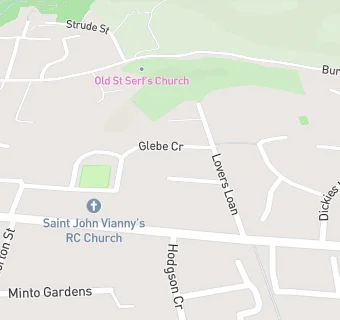 map for Alva Bowling Club