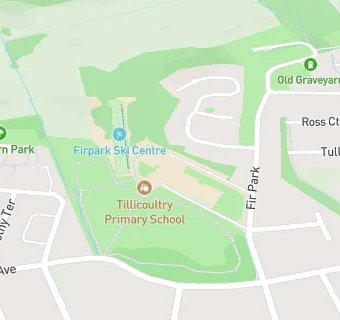 map for Tillicoultry Primary School