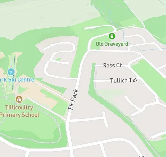 map for Tillicoultry Nursery School