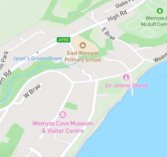 map for Wemyss Central Hotel