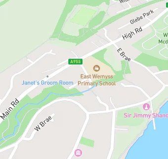 map for East Wemyss Primary School