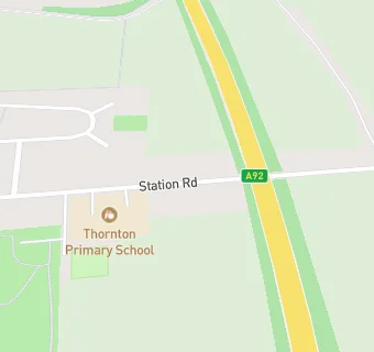 map for Thornton Primary School