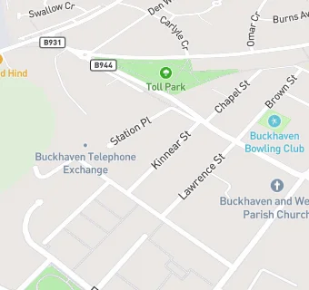 map for Buckhynd Community Bakery