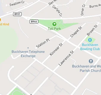 map for Buckhaven Community Centre