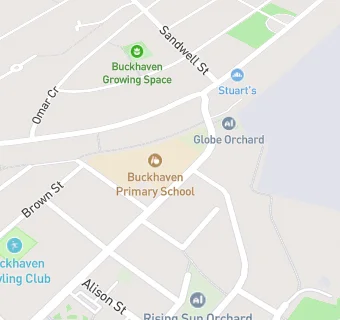 map for Buckhaven Primary School