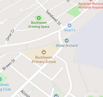 map for Buckhaven Primary School