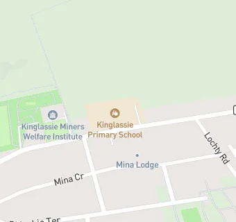 map for Kinglassie Primary School