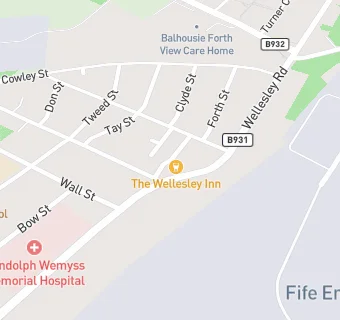 map for Fife Hospitality And Catering Ltd