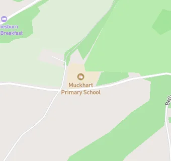 map for Muckhart Primary School