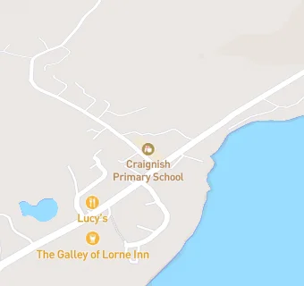 map for Craignish Primary School