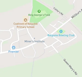 map for Balgonie Arms