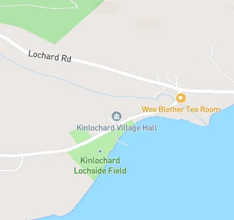 map for Kinlochard Village Hall