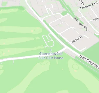 map for Glenrothes Golf Club