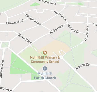 map for Methilhill Primary School