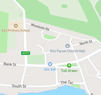 map for Elie Parish Church Hall