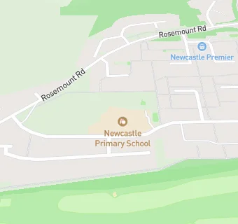 map for Newcastle Primary & Community School