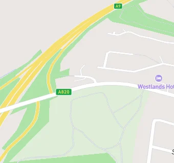 map for Westlands Hotel