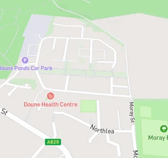 map for Doune Health Centre