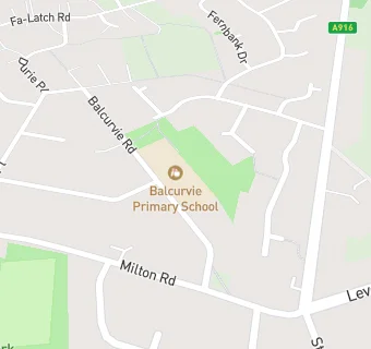 map for Balcurvie Primary School