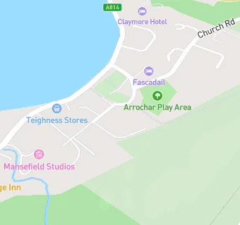 map for Arrochar Surgery