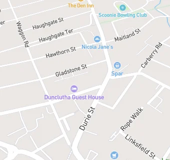 map for Dunclutha Guest House