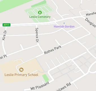 map for Leslie Primary School