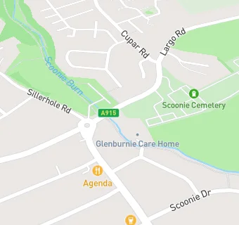 map for Glenburnie Care Home