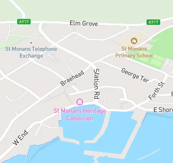 map for East Pier Smoke House