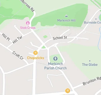 map for Markinch After School Kids Club