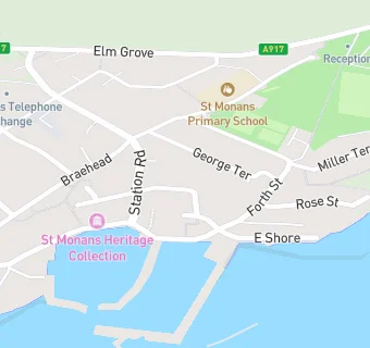 map for East Neuk Shellfish