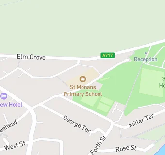 map for St Monans Primary School Nursery