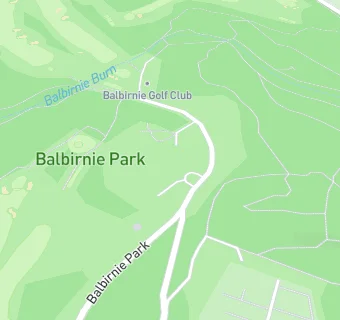 map for Balbirnie House Hotel