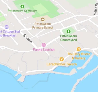 map for Pittenweem Pharmacy