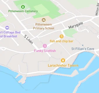 map for Pittenweem Hub