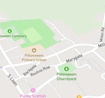 map for Pittenweem Primary Nursery