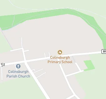 map for Colinsburgh Primary School